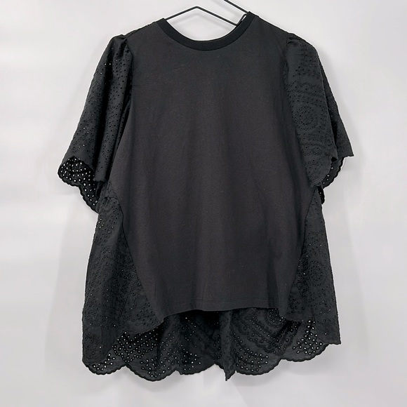Tuckernuck Pomander Place Black Eyelet Emi Tee - Picture 2 of 10
